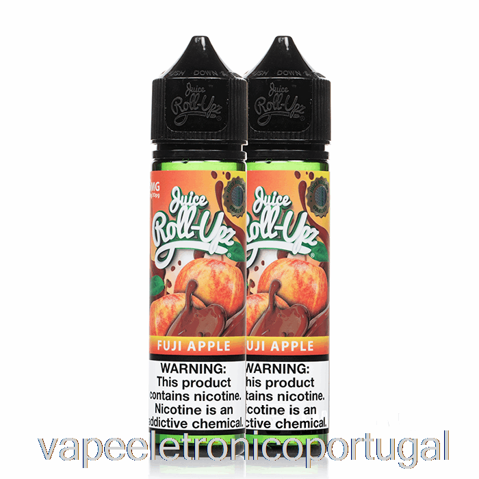 Vape Eletrônico Fuji Apple - Suco Roll-upz E-líquido - 120ml 0mg